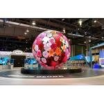 Shopping Mall/Events Waterproof IP43 Sphere LED Screen with FCC Certifications for Your Shopping and Event Needs for sale
