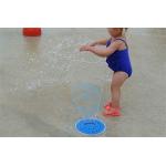 1'' Brass Fan Spray Fountain Nozzle For Outdoor Splash Playground And Water Park for sale