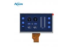China 7 Inch 800x480 IPS TFT Display Touch Panel 50 Pin RGB Interface supplier