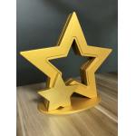 Metal Stars CCC 20cm Height Custom Trophy Cup For Winners for sale
