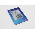 Bluetooth Payment Contactless RFID Card 1.5mm With Video Screen for sale