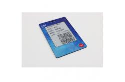 China Bluetooth Payment Contactless RFID Card 1.5mm With Video Screen supplier