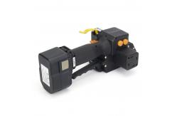 China Lightweight Black Color Handheld Lithium Battery Strapping Tool supplier