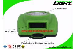 China Customized Mining Hard Hat Lights 13000 Lux With Adjustable Stainless Steel Clip supplier