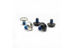 China Customized Hexagonal Aluminum Screws And Alloy Decorative Nails 6063 7075 supplier