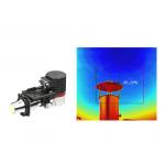 MWIR Cooled Thermal Camera Module 320x256 30μM For Methane Gas Leaks Detection for sale