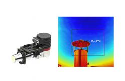 China Gas Leakage Detecting MWIR Cooled Optical Gas Imaging Module 320x256 30μM supplier