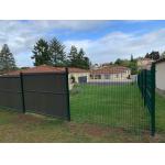 Security Welded Wire Mesh Fence Corrosion Coating 3d Panel