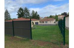 China Security Welded Wire Mesh Fence Corrosion Coating 3d Panel supplier