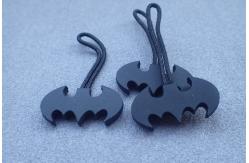 China Soft Material Rubber Zipper Puller For Handbags Backpacks supplier