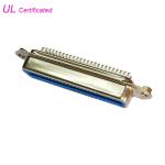 2.16mm Centerline 57 CN Series 50Pin Centronics Female Connector DDK Connector for sale