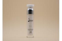 China Half Cap Airless Spray Bottle Customized Silk Screen Printing Logo supplier