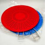 New Design Silicone Splatter Guard Food Frying Pan Shield Silicone Foldable Splatter Screen