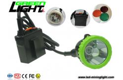 China 50000lux Rechargeable 650lum 3.7W Mining Cap Lamps supplier