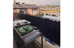 China UV Resistant Balcony Privacy Screen Fence Customized Privacy Mesh For Balcony supplier
