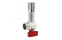 China 3/4IN Dual Pex Angle Stop Valve DN50 PN16 Burkert Angle Seat Valve supplier