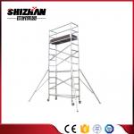 Cuplock Aluminium Mobile Scaffold  H Frame Ladder Scaffolding System