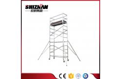 China Cuplock Aluminium Mobile Scaffold  H Frame Ladder Scaffolding System supplier