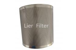 China Fuel Filtration 5 Layer Sintered Wire Mesh For Construction Machinery supplier