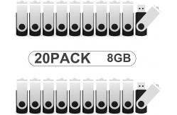 China White Plastic USB Stick Characteristic Recycle Material Full Memory Graded A supplier