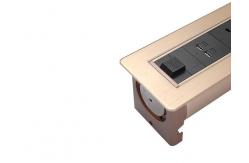 China British Standard Electric Flip Socket / Multi - Function Multimedia Information Hidden Power Box supplier
