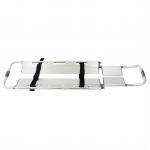 75in Foldable Aluminum Scoop Stretcher Emergency Portable Adjustable Length Travel Size Patient Transport Stretcher for sale