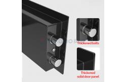 China Solid Steel Electronic Digital Lock Hotel Safe Box For Security supplier