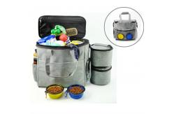 China 36.5cm 17L Dog Food Carrier Bag Backpack Cationic Polyester supplier