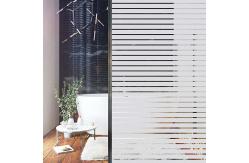 China Building Striped Window Film For Privacy Masking 2mil 1.52m X 30m supplier