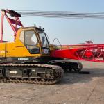 Power Engineering Used Crawler Cranes 650 Tons For Construction. for sale