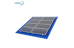 China PV On Grid Solar Power System Mounting With Metal Ground Screw Hardware supplier