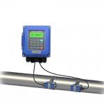 Clamp Module Ultrasonic Water Flow Meter 4 Keyboards Operation for sale