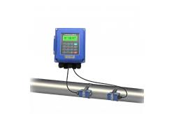 China Digital Rs485 Modbus Ultrasonic Water Flow Meter Clamp On Flow Meter supplier