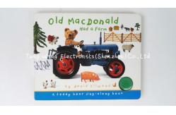 China Indoor Children Button Sound Book with 33mm Round Custom Sound Module supplier