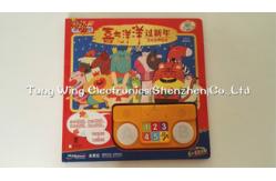China 2 LED Sound Book Module 6 Button With Funny Nursery Rhyme supplier
