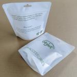 Premium Translucent Stand Up Bags For Bath Accessories Packaging With Water-Resistant And Sealing Zipper Closure. for sale