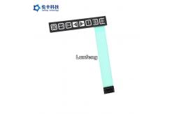 China Matte Membrane Matrix Keypad , 3M9448 Waterproof Membrane Keypad supplier