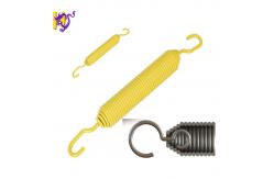 China 65Mn Gate Trucks Brake Tension Coil Spring With Double Hooks supplier