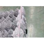 Durable Black Chain Link Fence Privacy Fabric Hot Dipped Galvanized Mesh Fence