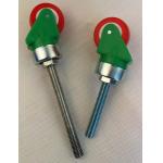 25mm 30mm Etc Diameter Universal Caster Wheels For Loading Table Of Machine for sale