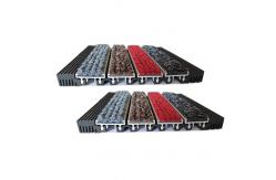 China 18mm Depth Aluminum Entrance Mats With Dust Removal Function supplier