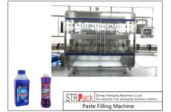 China Linear 1-5L Cleaner Filling And Packaging Machine With Diving Filling Nozzle supplier