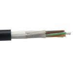 Self Supporting 24 Core ADSS Fiber Optic Cable With PE Jacket for sale