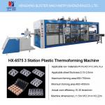 Pressure Thermoforming Machine with 650*750mm Max Forming Area 400*450mm Minimum Forming Area and 0.15-2.0mm Applicable Thickness for sale