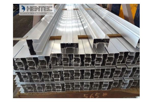 Mill Finished Aluminium Window Frames Chemical And Mechanical Polishing
