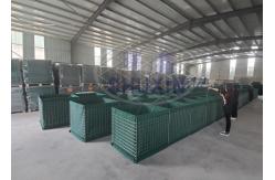 China Oil Plant Protection Hesco Barrier Wall For Shooting Range Training supplier
