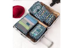 China 6 Pieces Polyester Travel Laundry Bag For Shoes Clothes supplier