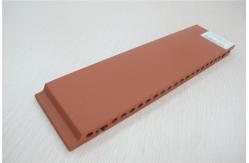 China Red Exterior Wall Covering Materials For Terracotta Rainscreen Cladding System supplier