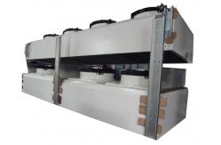 China Modular Industrial Dry Cooler Heat Exchanger For Injection Moulding Plant supplier