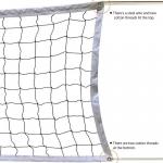 32ftX3ft Outdoor Volleyball Net for Sports Activities Adjustable Height